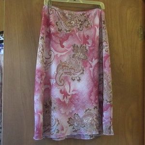 Fashion Bug fully lined skirt, below knee
